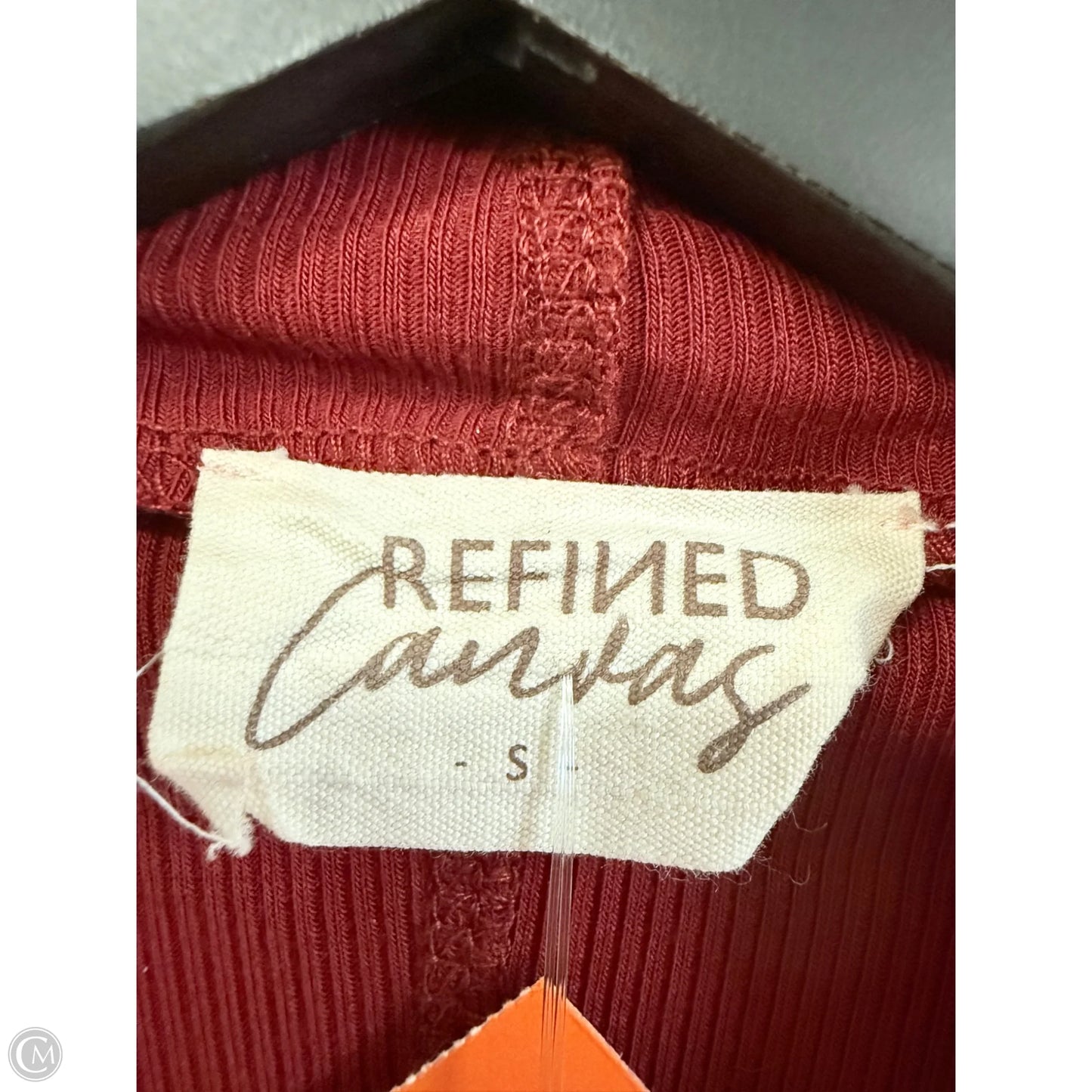 Top Long Sleeve By Clothes Mentor In Red, Size: S
