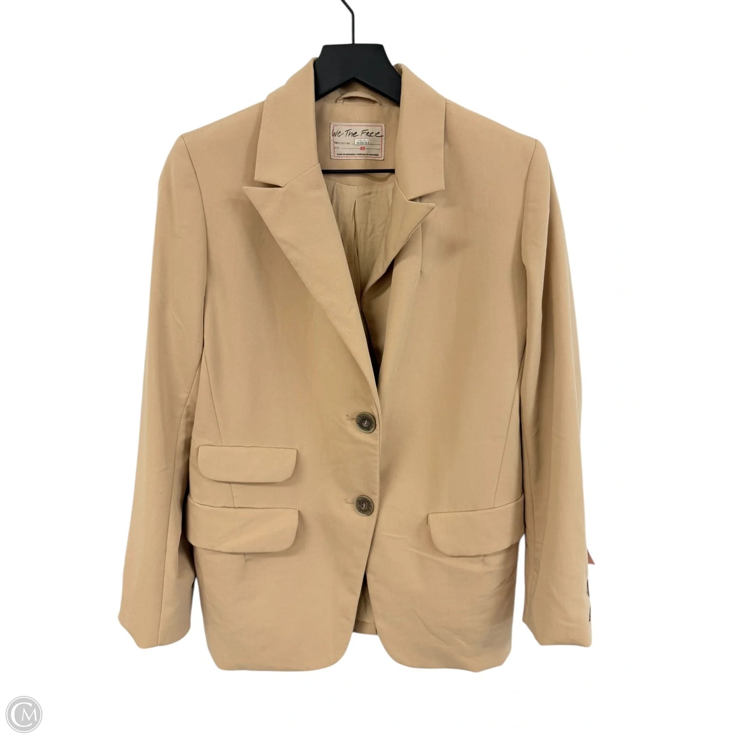 Blazer By Free People In Tan, Size: Xs