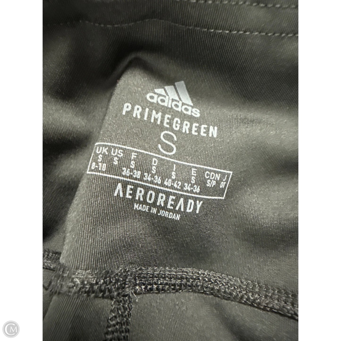 Athletic Leggings By Adidas In Black, Size: S