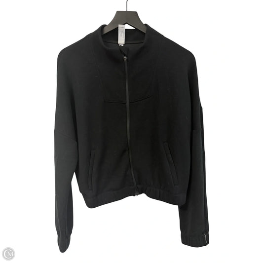 Athletic Sweatshirt Collar By 90 Degrees By Reflex In Black, Size: L