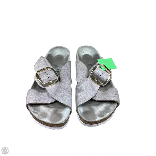 Sandals Flats By Birkenstock In Pink, Size: 10