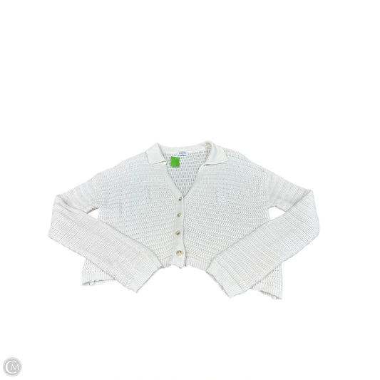 Top Long Sleeve By Workshop In White, Size: S