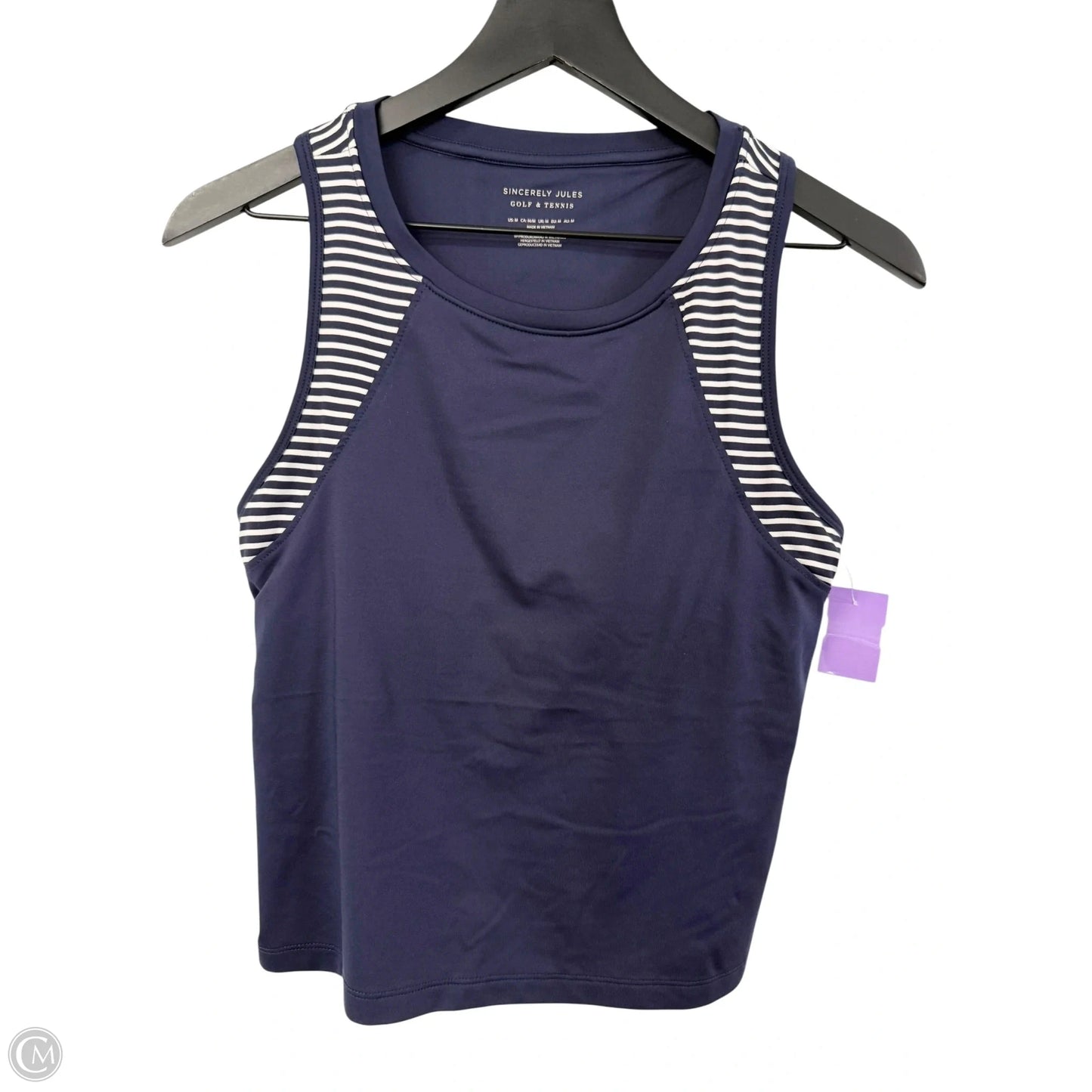 Athletic Tank Top By Clothes Mentor In Blue, Size: M