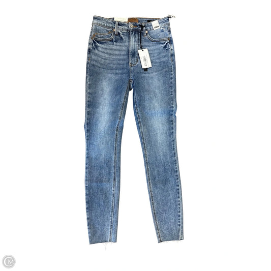 Jeans Skinny By Judy Blue In Blue Denim, Size: 4