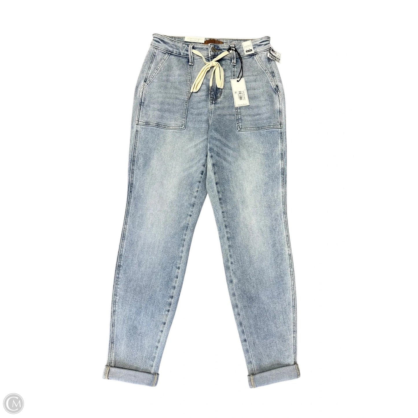 Jeans Boyfriend By Judy Blue In Blue Denim, Size: 4