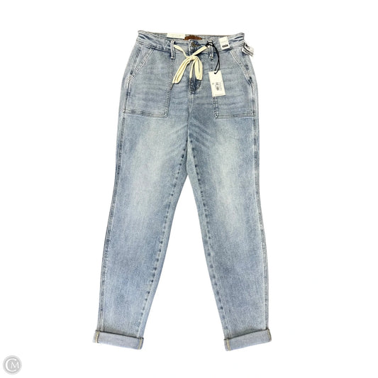 Jeans Boyfriend By Judy Blue In Blue Denim, Size: 4