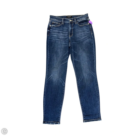 Jeans Boyfriend By Judy Blue In Blue Denim, Size: 4