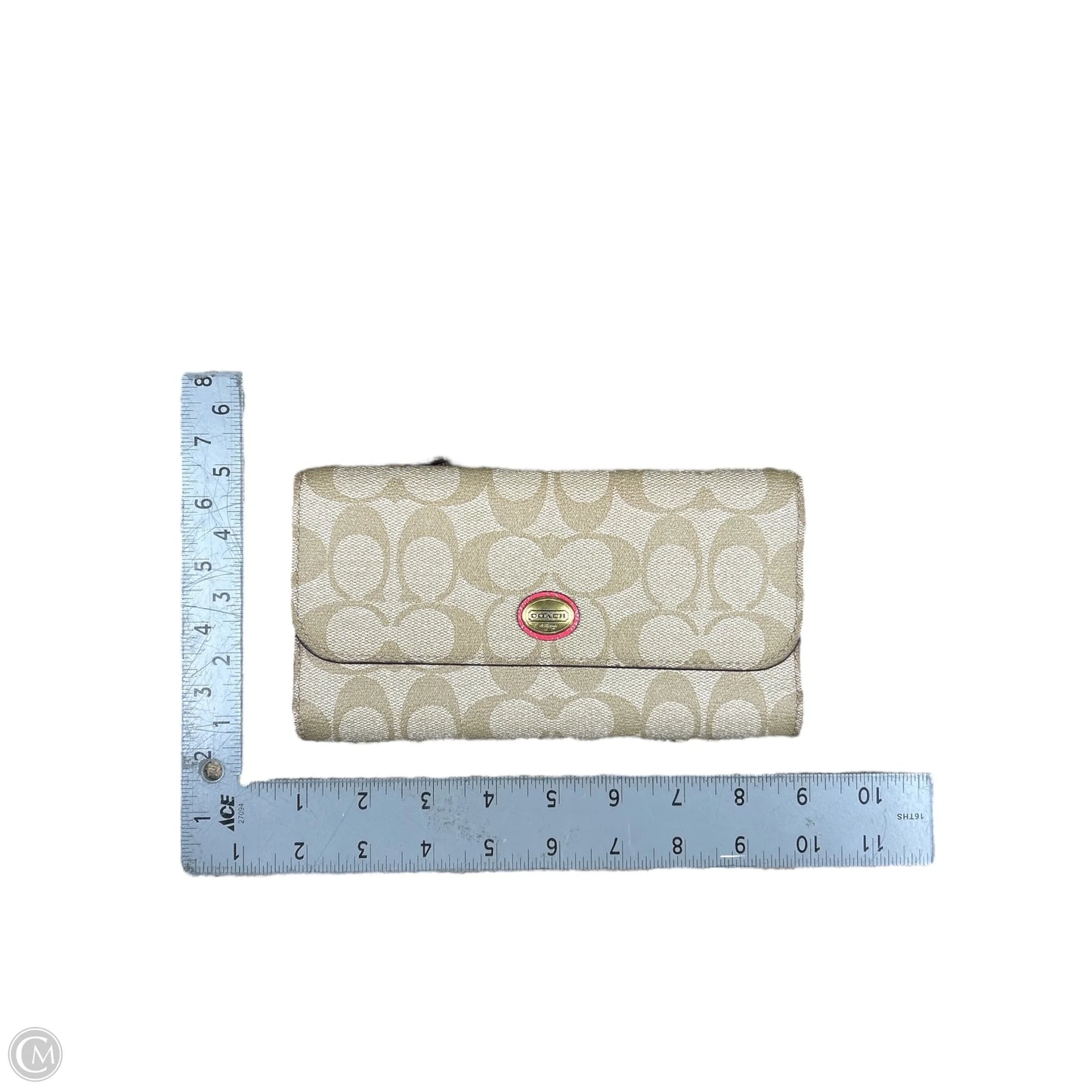 Wallet Designer By Coach, Size: Large