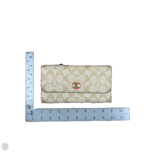Wallet Designer By Coach, Size: Large