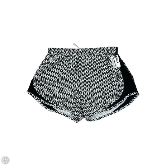 Athletic Shorts By Nike In Black & White, Size: M