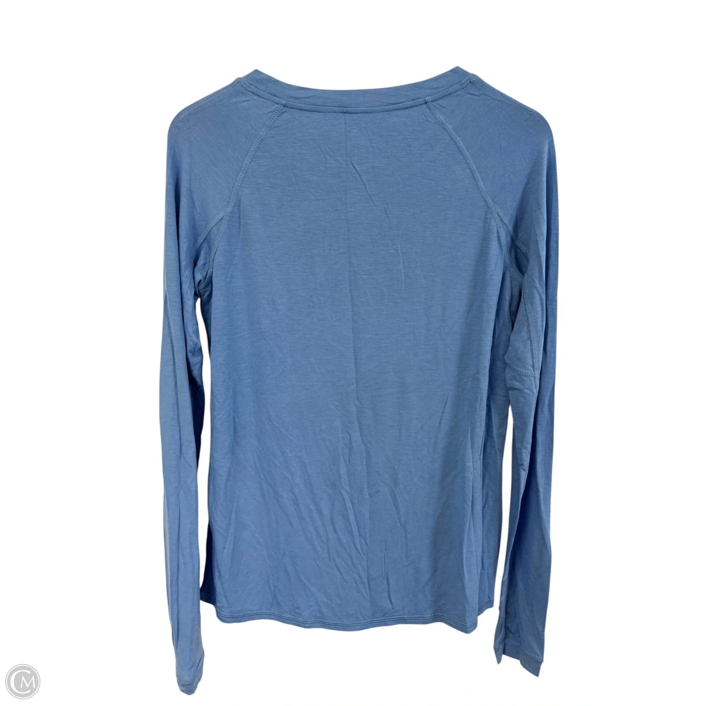 Athletic Top Long Sleeve Crewneck By Clothes Mentor In Blue, Size: L