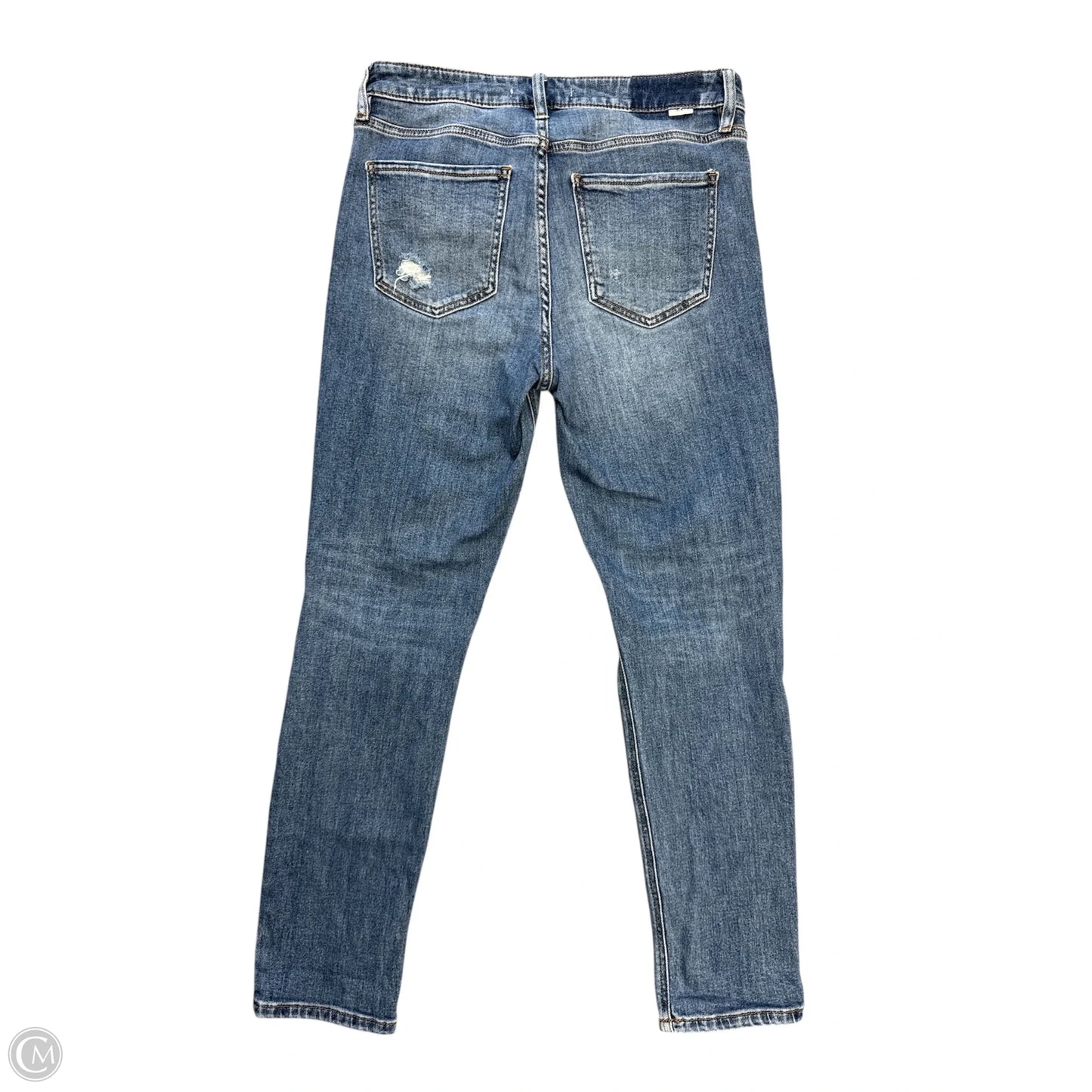 Jeans Boyfriend By Daze In Blue Denim, Size: 28