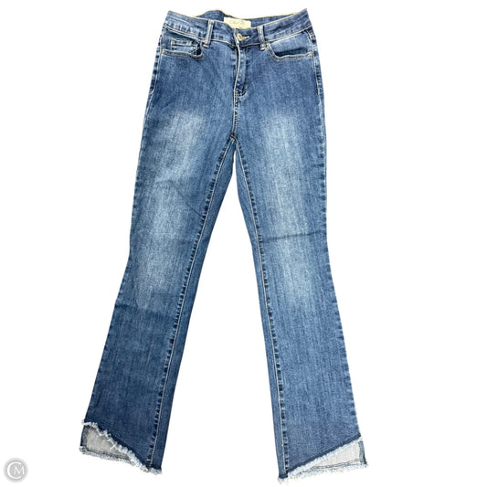 Jeans Straight By Charlie B In Blue Denim, Size: 2