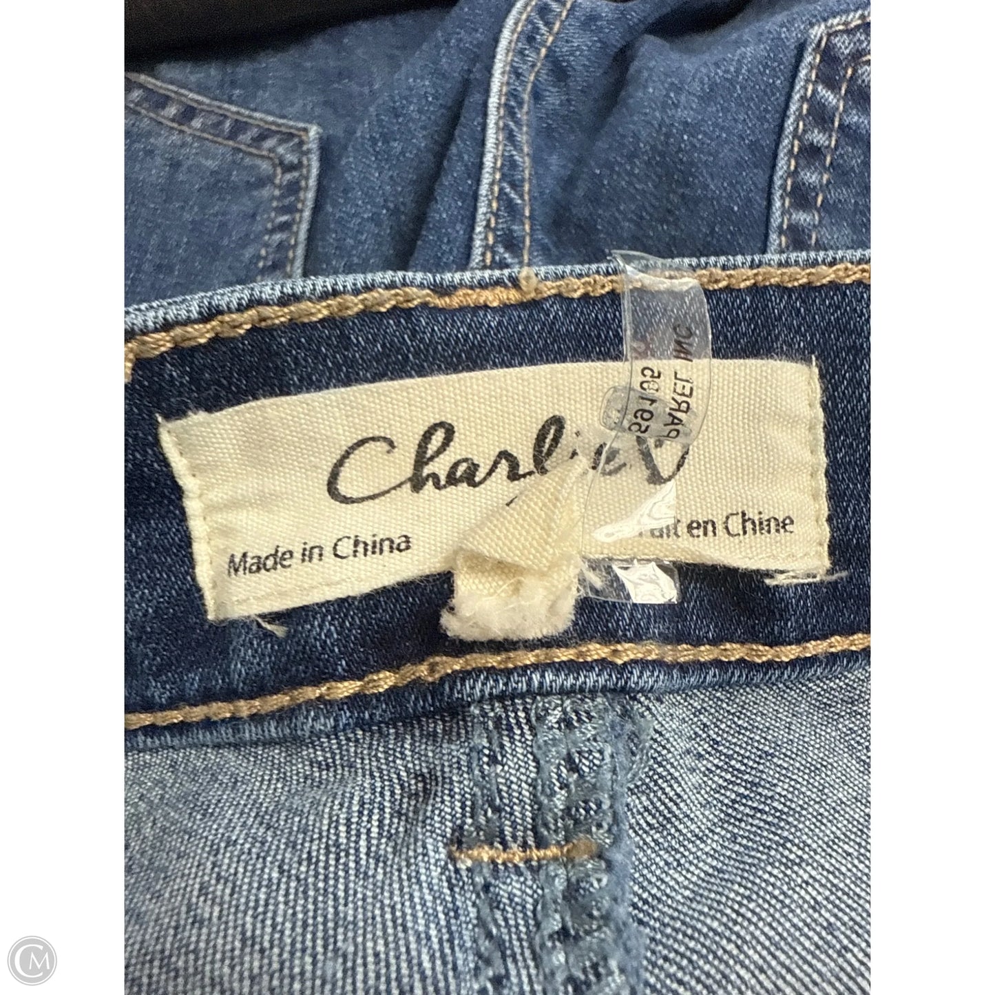Jeans Straight By Charlie B In Blue Denim, Size: 2