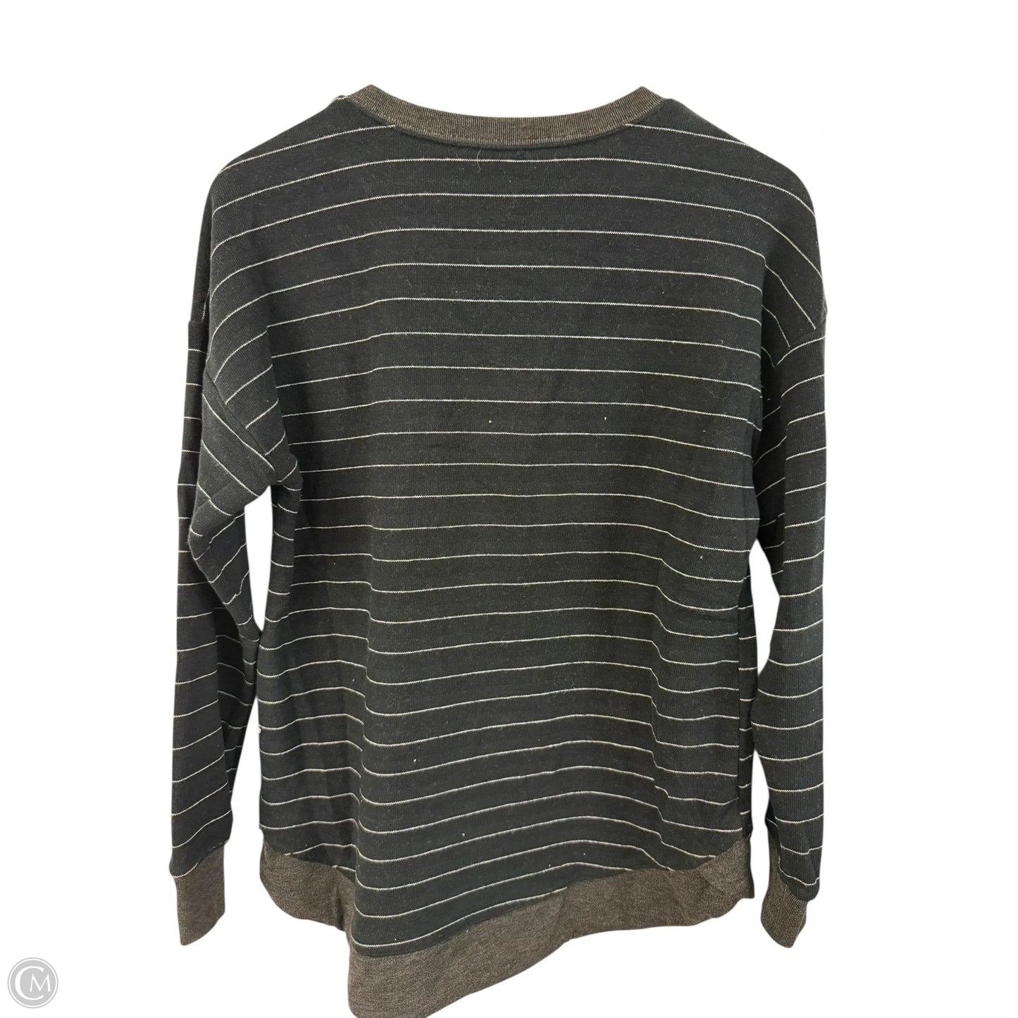 Sweatshirt Crewneck By Doe & Rae In Black, Size: S