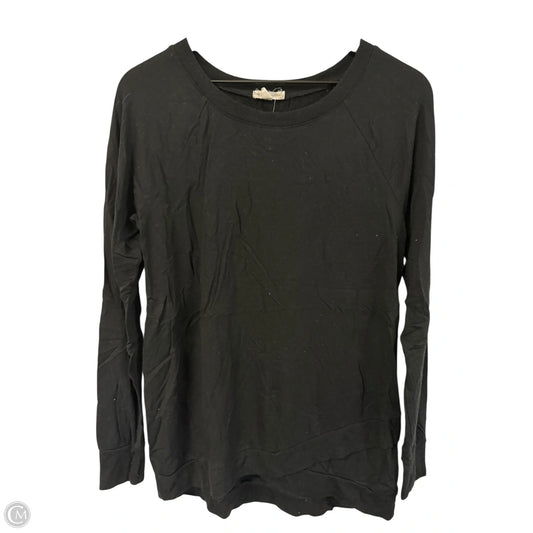 Top Long Sleeve By Threads 4 Thought In Black, Size: S