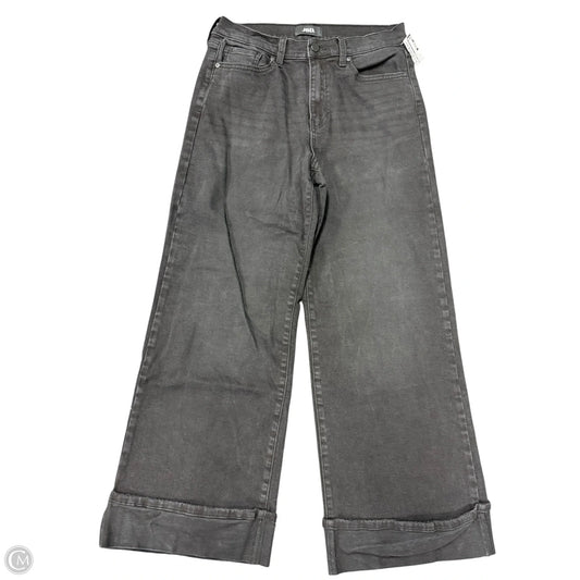 Jeans Wide Leg By Just Black In Black Denim, Size: 10