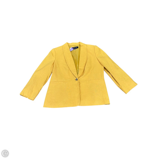 Blazer By Evan-picone In Yellow, Size: S