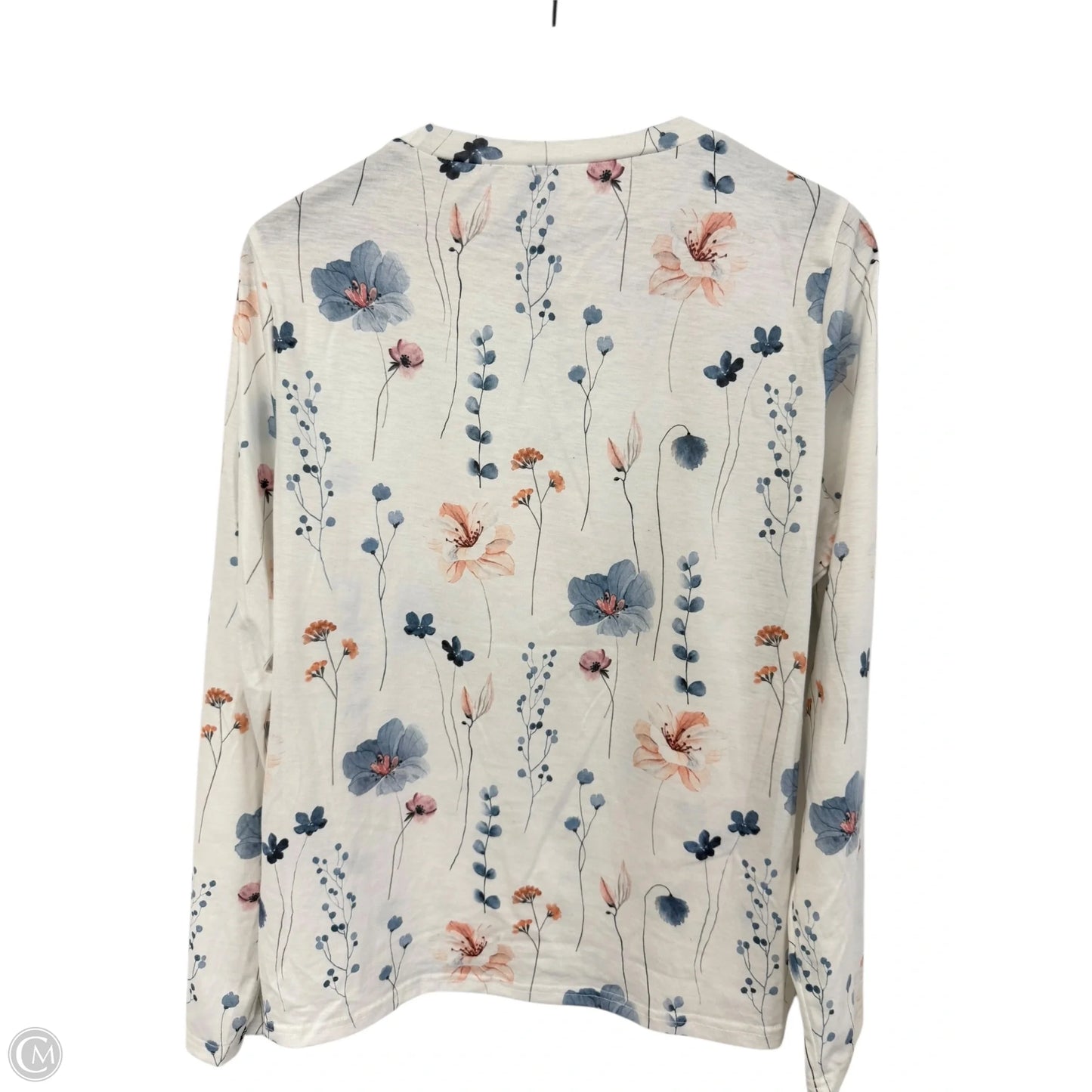 Top Long Sleeve By Cmf In Floral Print, Size: Xl