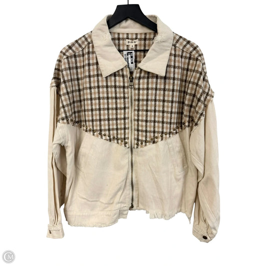 Jacket Other By Pol In Cream, Size: S