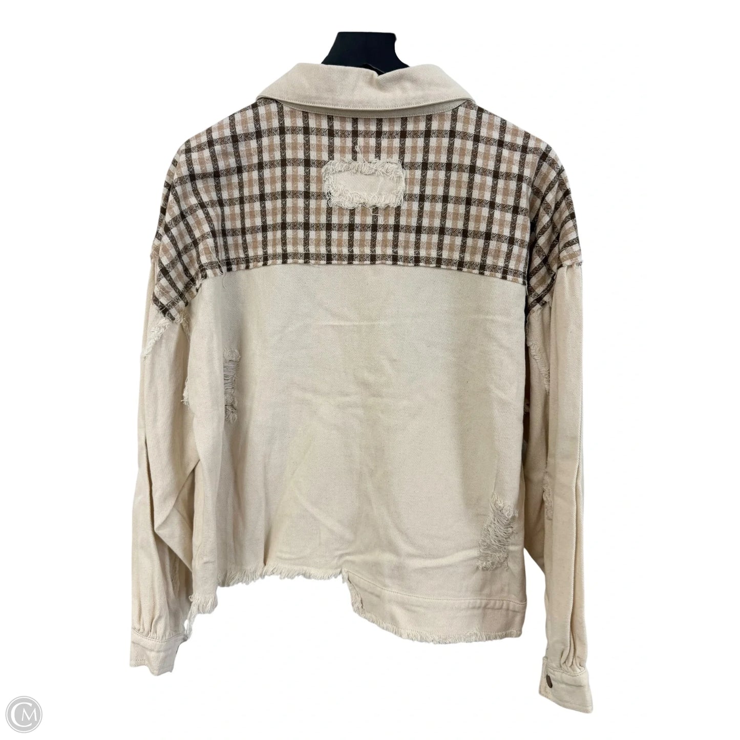 Jacket Other By Pol In Cream, Size: S