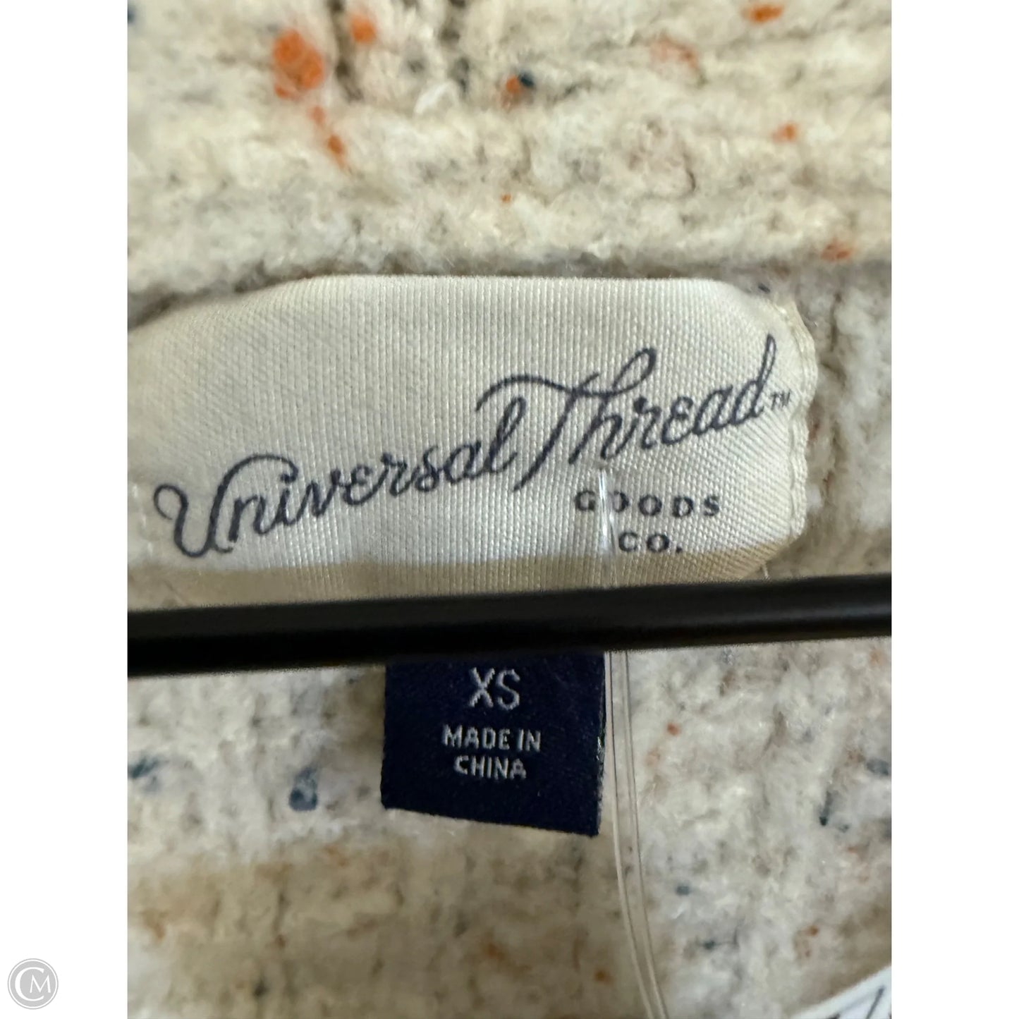 Sweater Cardigan By Universal Thread In Cream, Size: Xs
