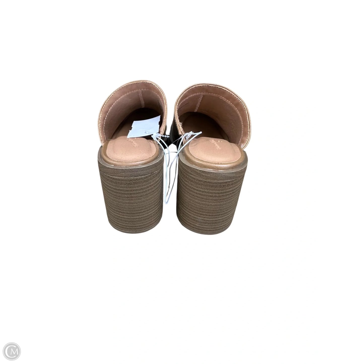 Shoes Heels Block By Universal Thread In Tan, Size: 6