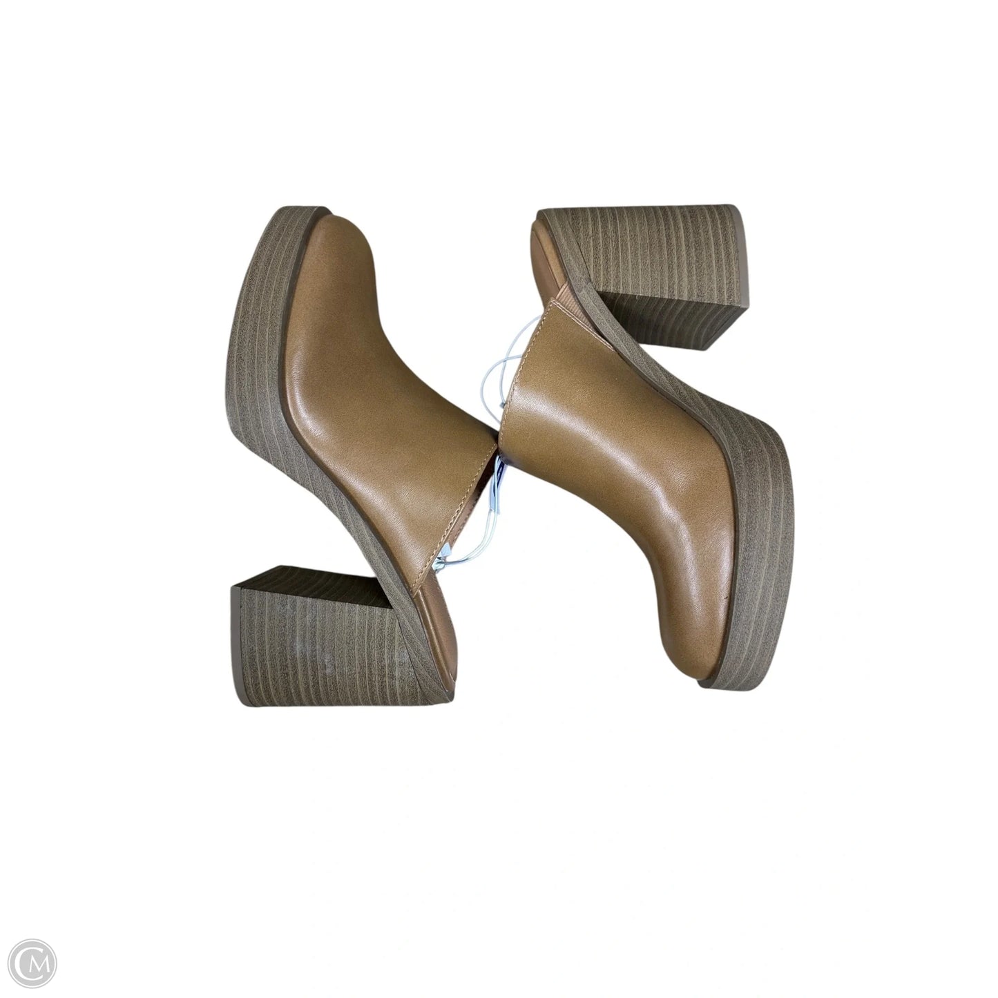 Shoes Heels Block By Universal Thread In Tan, Size: 6