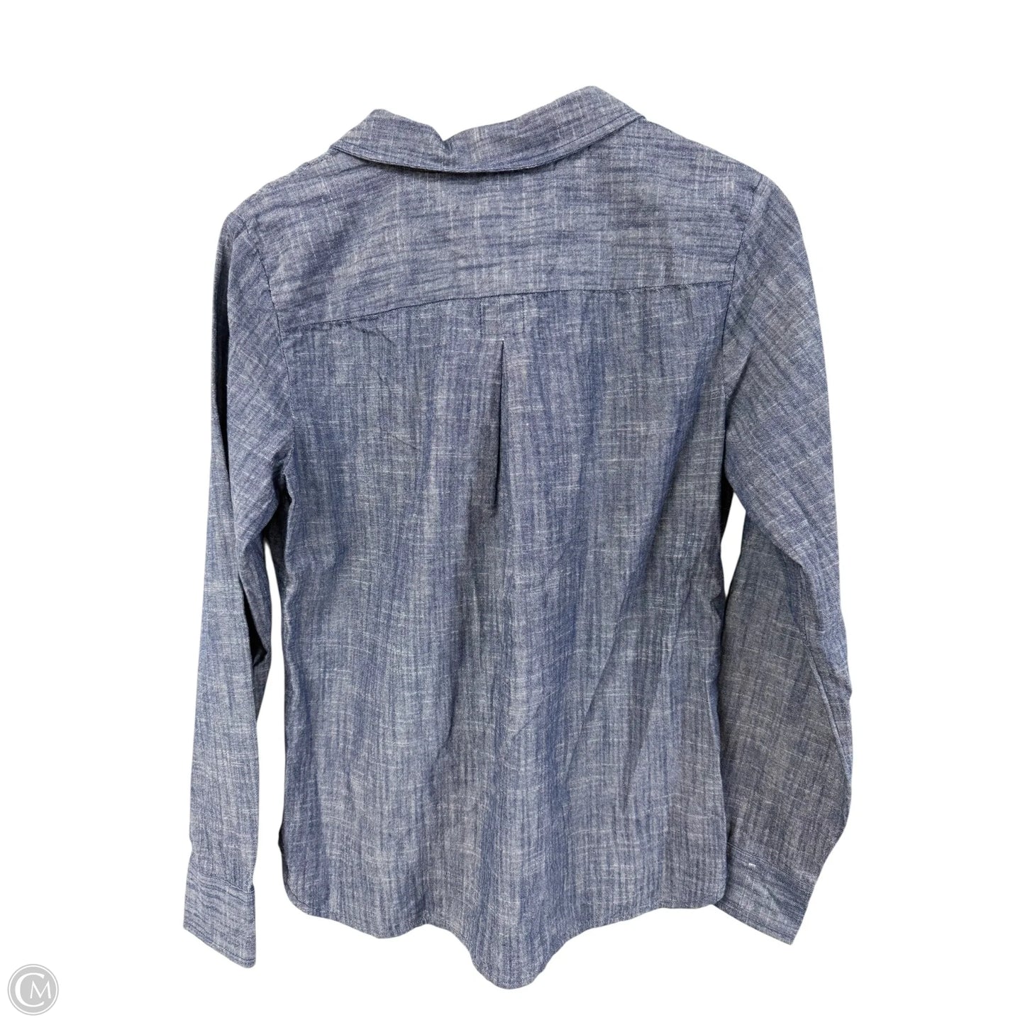Top Long Sleeve By Tommy Hilfiger In Blue, Size: M