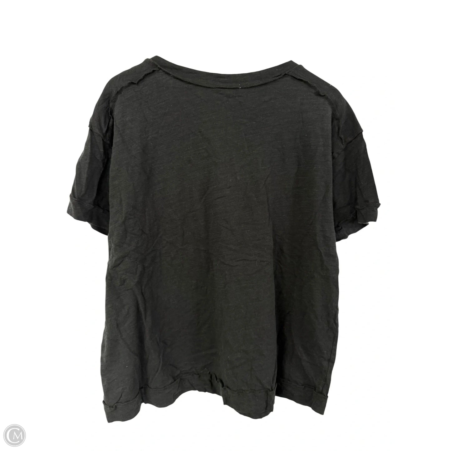 Top Short Sleeve By Andree By Unit In Black, Size: Xl