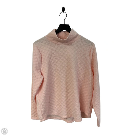 Sweatshirt Collar By J. Crew In Pink, Size: L