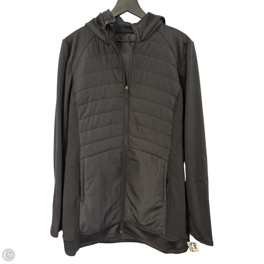 Athletic Jacket By Clothes Mentor In Black, Size: Xl