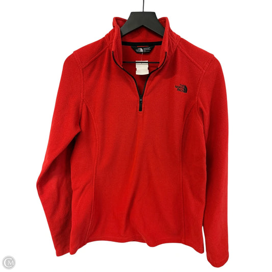 Sweatshirt Collar By The North Face In Red, Size: M