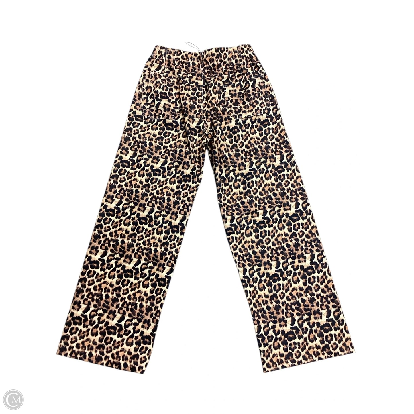 Pants Cropped By Cmc In Animal Print, Size: S