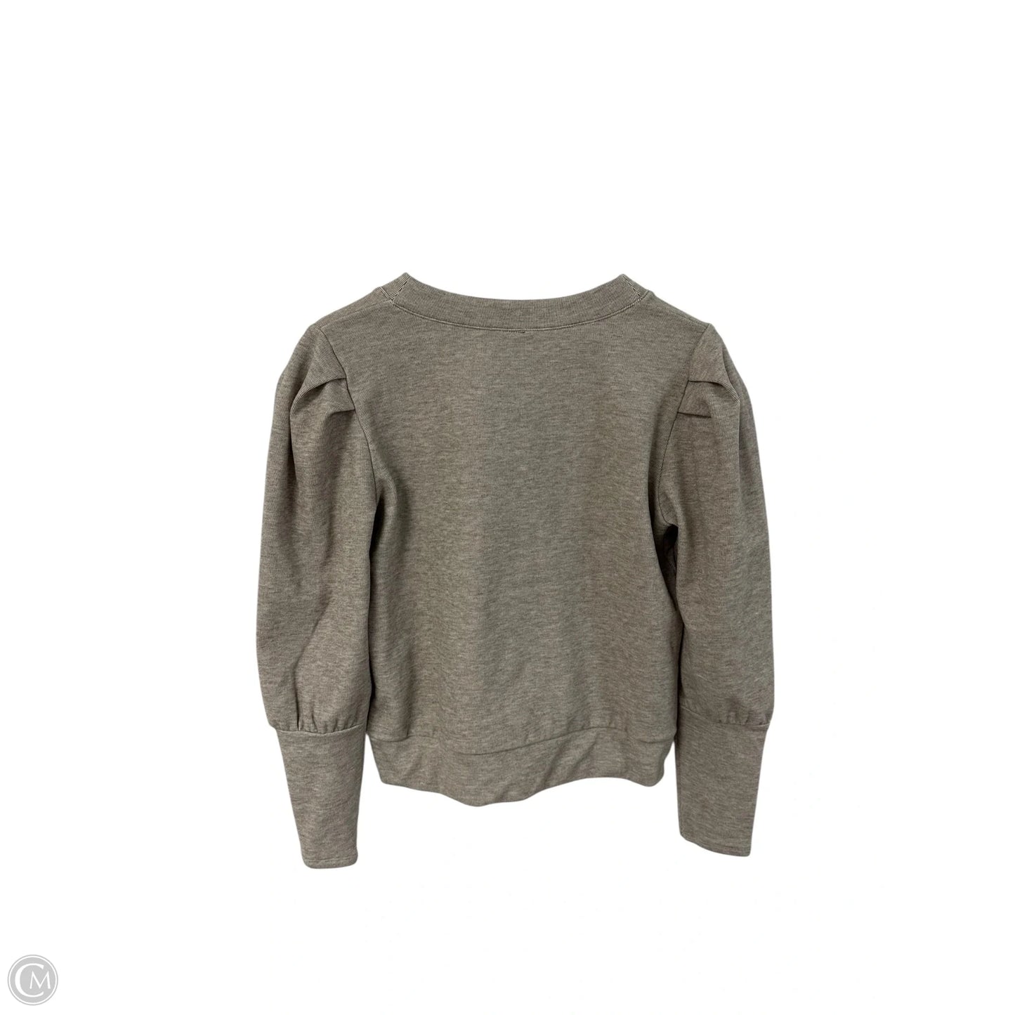 Sweatshirt Crewneck By Bobi In Brown, Size: S