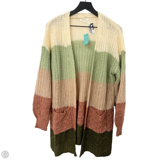 Sweater Cardigan By Maurices In Multi-colored, Size: L