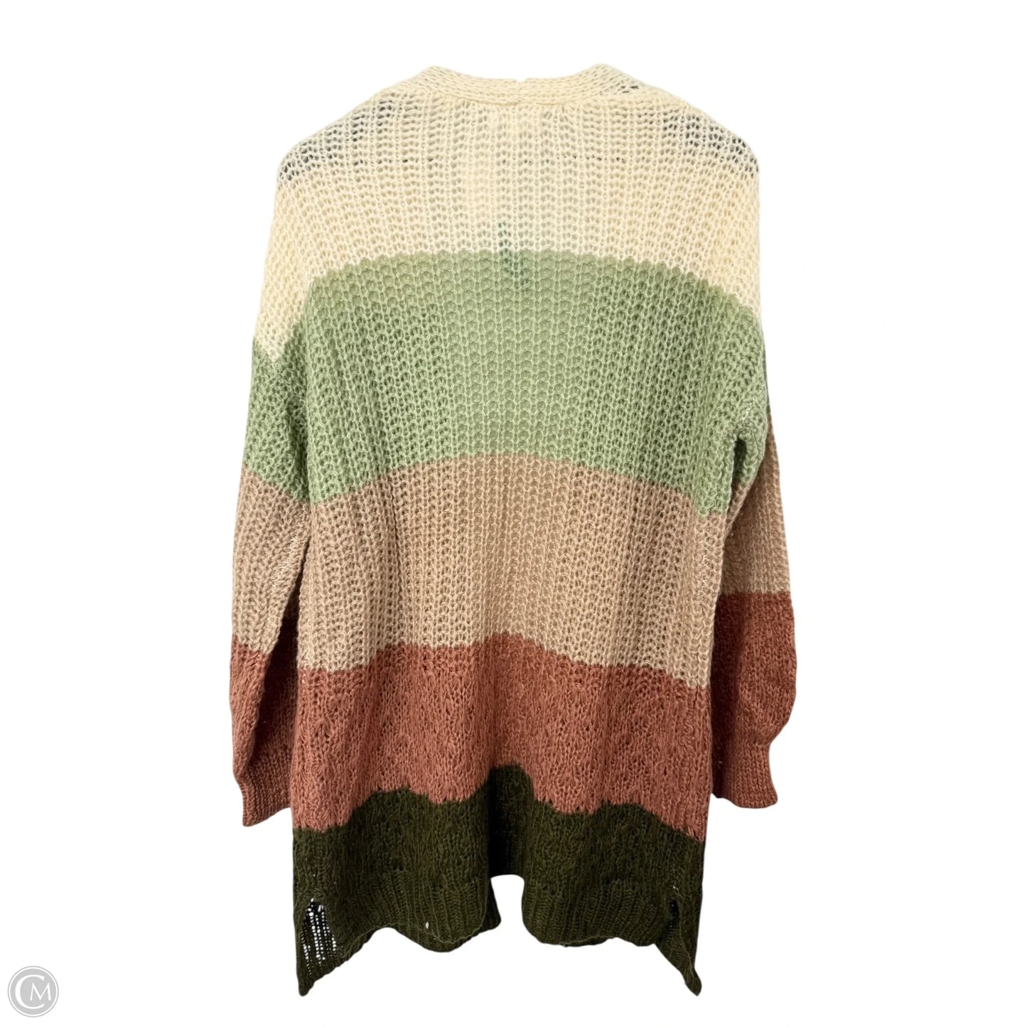Sweater Cardigan By Maurices In Multi-colored, Size: L