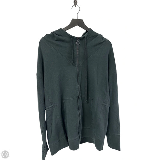 Athletic Sweatshirt Hoodie By Fabletics In Black, Size: Xl