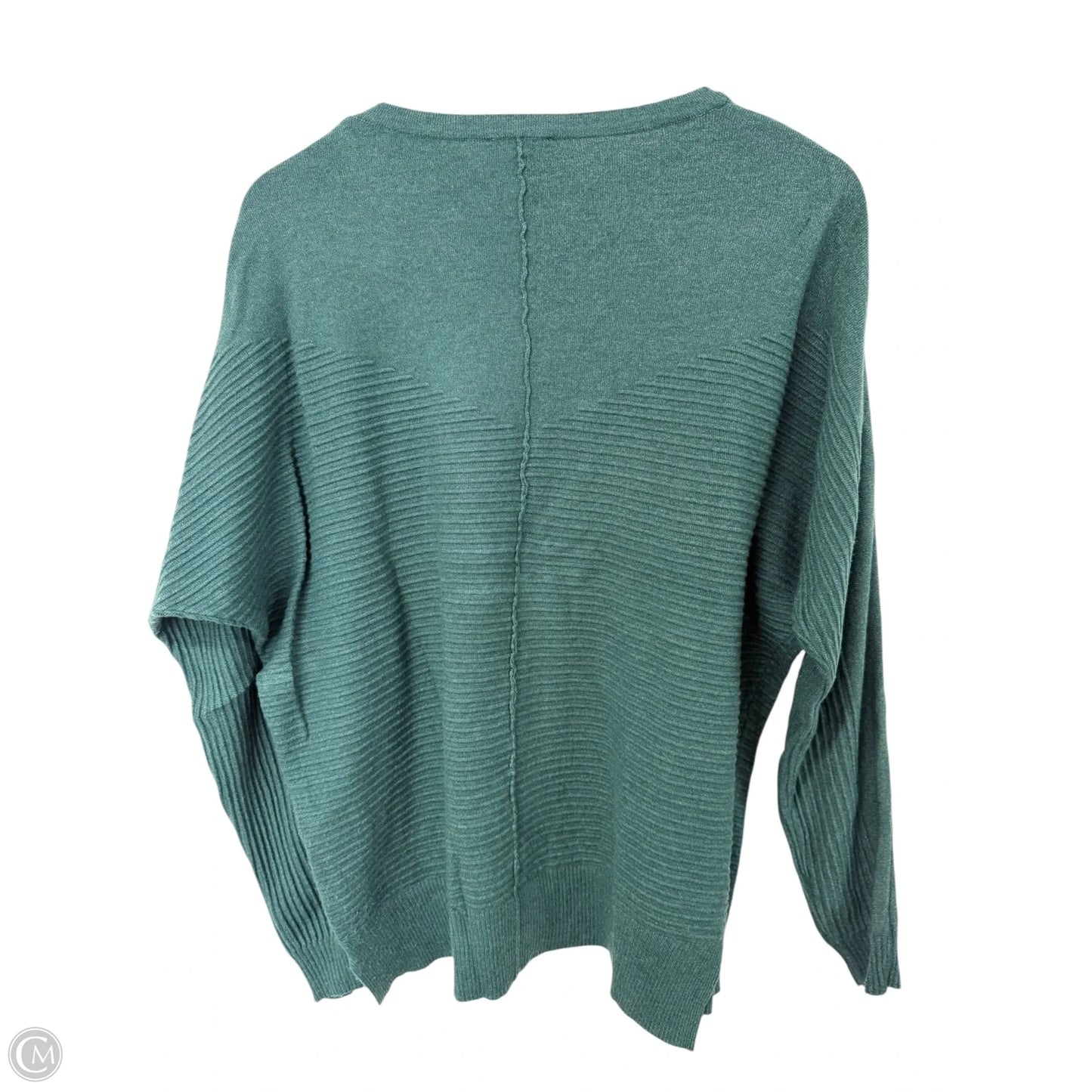 Sweater By Clothes Mentor In Teal, Size: L