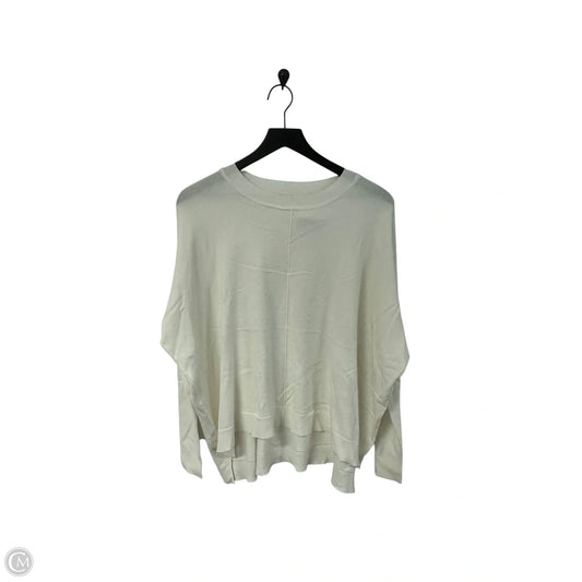 Sweater By Clothes Mentor In White, Size: S