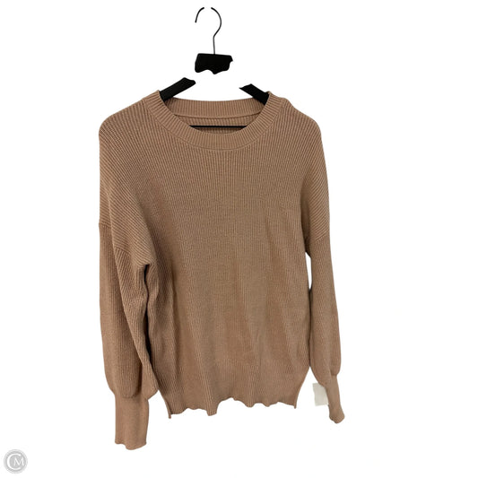 Sweater By Cme In Tan, Size: S