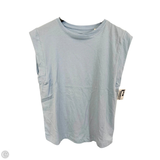 Top Sleeveless By A New Day In Blue, Size: S