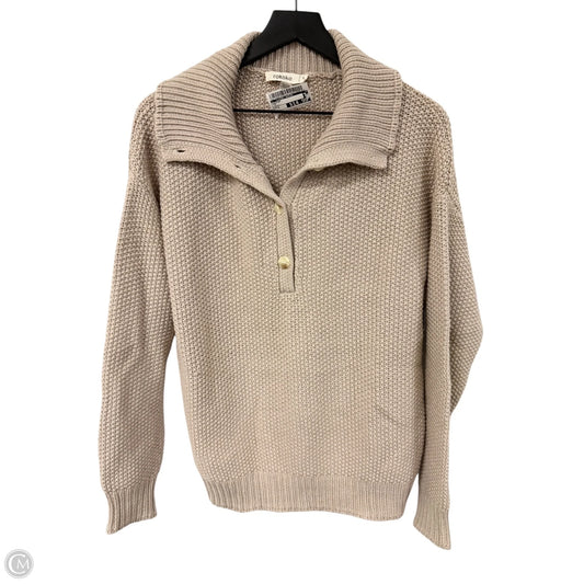 Sweater By Clothes Mentor In Tan, Size: S