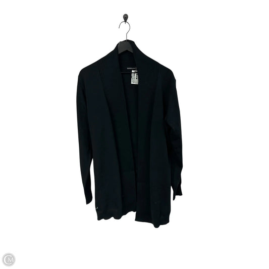 Sweater Cardigan By Clothes Mentor In Black, Size: L