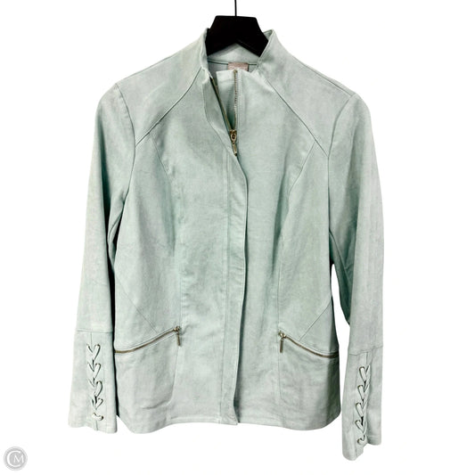 Jacket Other By Chicos In Blue, Size: S