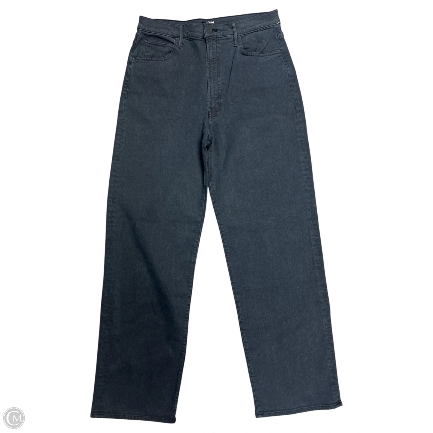 Jeans Wide Leg By Mother Jeans In Blue Denim, Size: 6