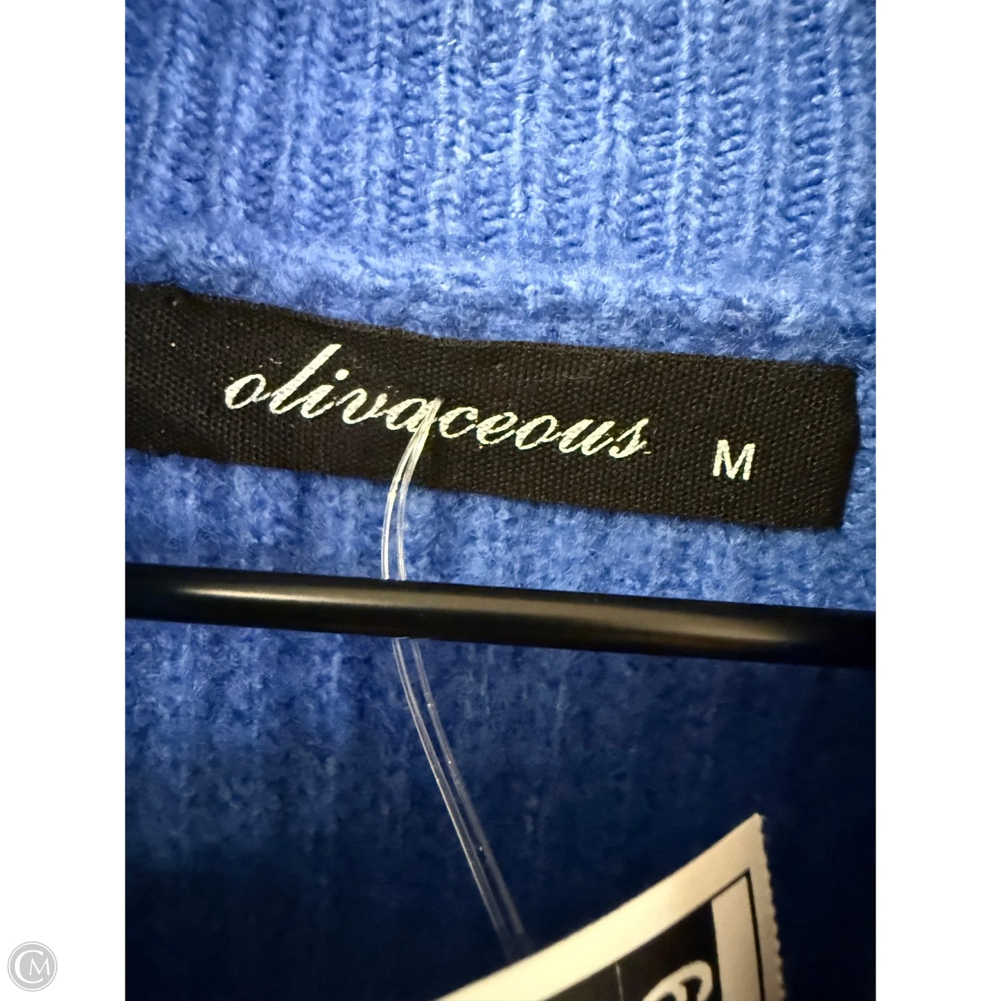 Sweater By Olivaceous In Blue, Size: M