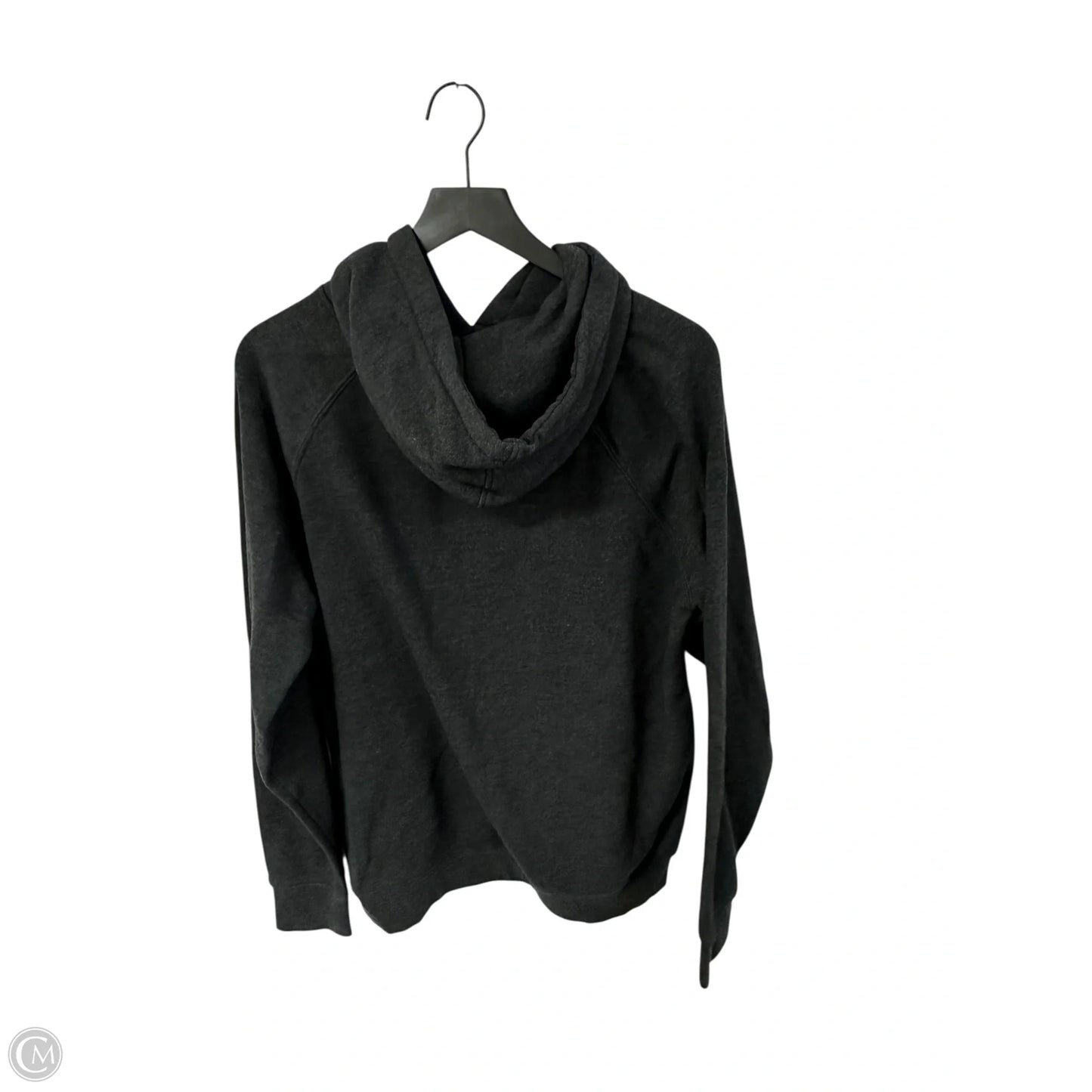 Sweatshirt Hoodie By Clothes Mentor In Grey, Size: M