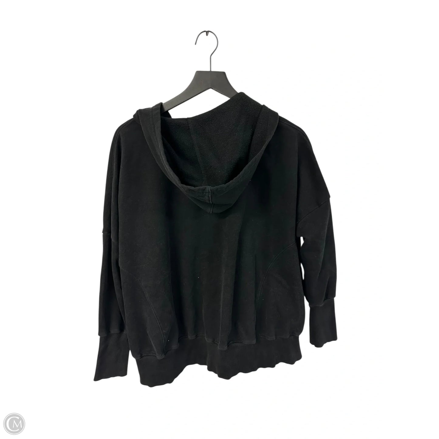 Sweatshirt Hoodie By Cme In Black, Size: M
