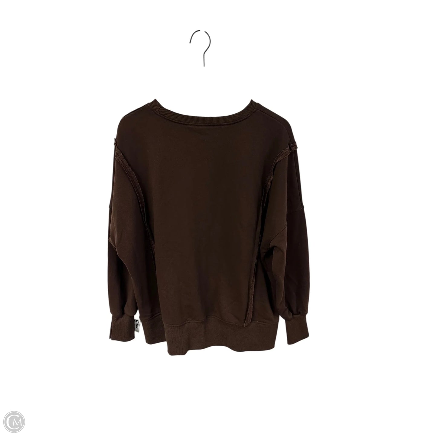 Sweatshirt Crewneck By Cme In Brown, Size: S